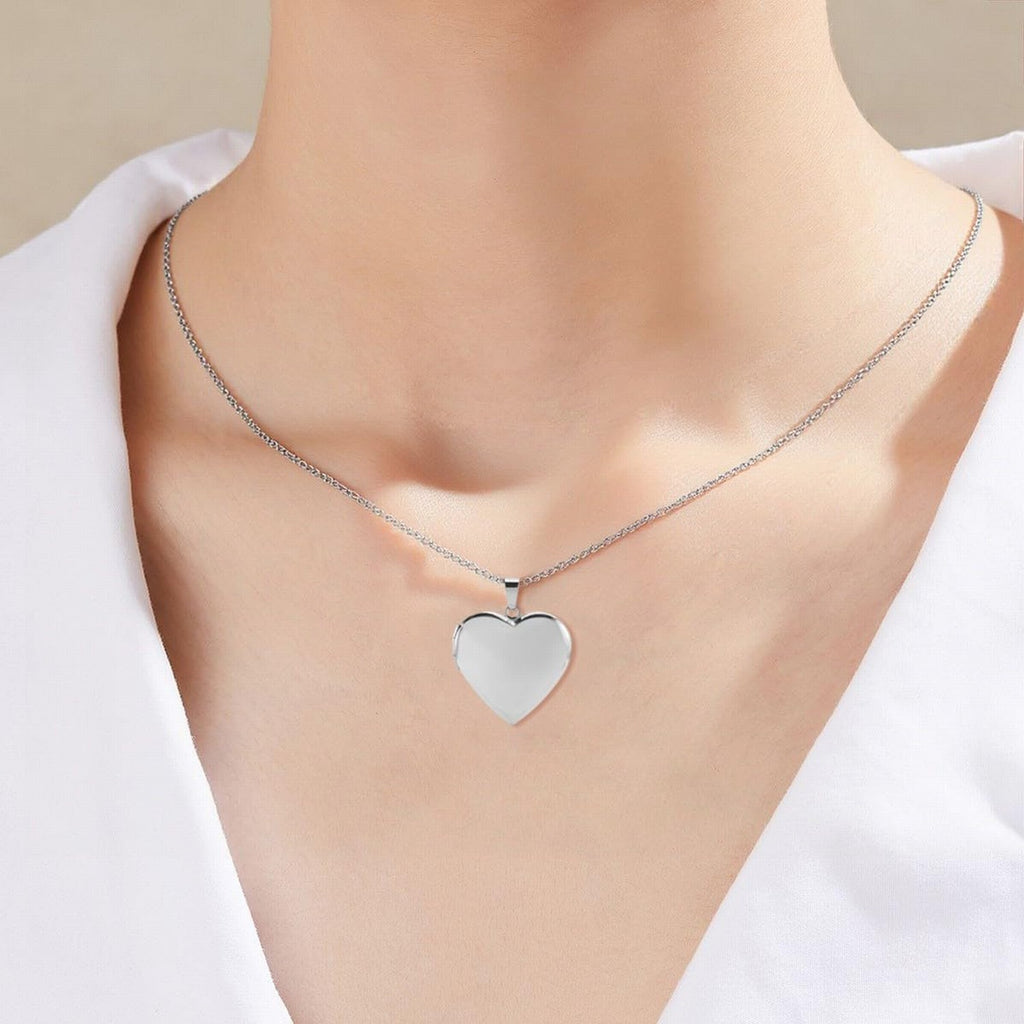 Heart Initial Necklaces for Women - Dainty Plated Cubic Zirconia Heart Initial Necklaces Letter A-Z Pendant Necklace for Women Girls Jewelry Birthday Valentine's Day Gifts