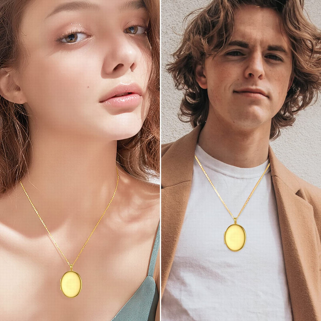 Personalized Photo Urn Necklace for Ashes Custom Photo Ashes Necklace Cremation Jewelry for Women Memorial Cremation Necklace for Men