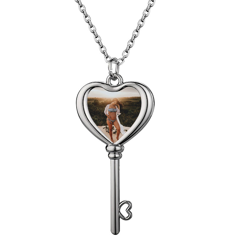 Personalized Photo Charm: Custom Family Portrait Jewelry, Memorial Gift