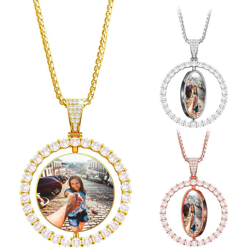 Best Christmas Gift Silver Heart Flower Locket Pendant Necklace, Love Necklace, Keepsake Photo Frame Charm, Stainless Steel Locket, N5128