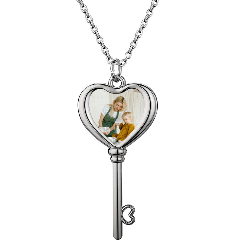 Double Plated Gothic Name Necklace, Personalized 3D Nameplate