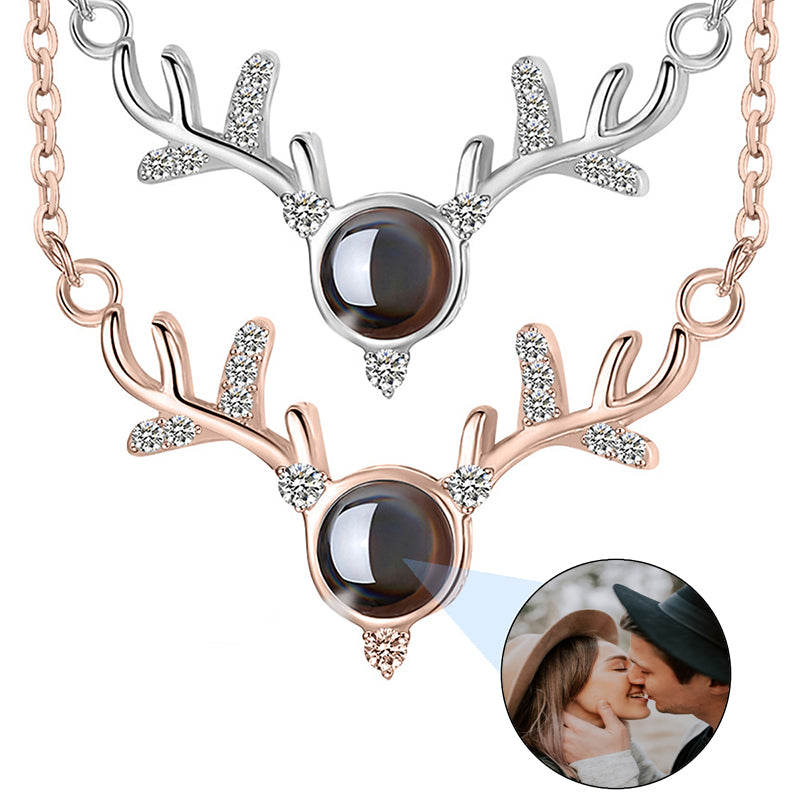 Personalized Photo Necklace, Cat Memorial Jewelry, Custom Engraving, Pet Lovers Gift, Cat & Dog Portrait, Pawprint | Photo Crystal Necklace