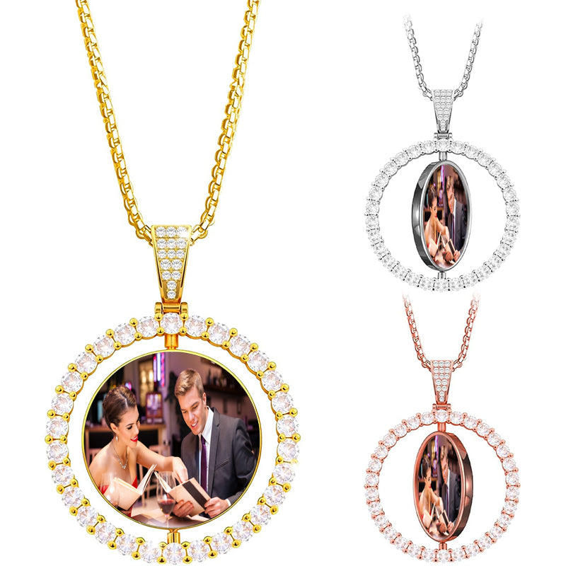 Personalized Family Bead Necklace with Name, Custom Name Beaded Necklace for Mom, Multiple Circle Name Necklace,Gift For Her, Christmas Gift