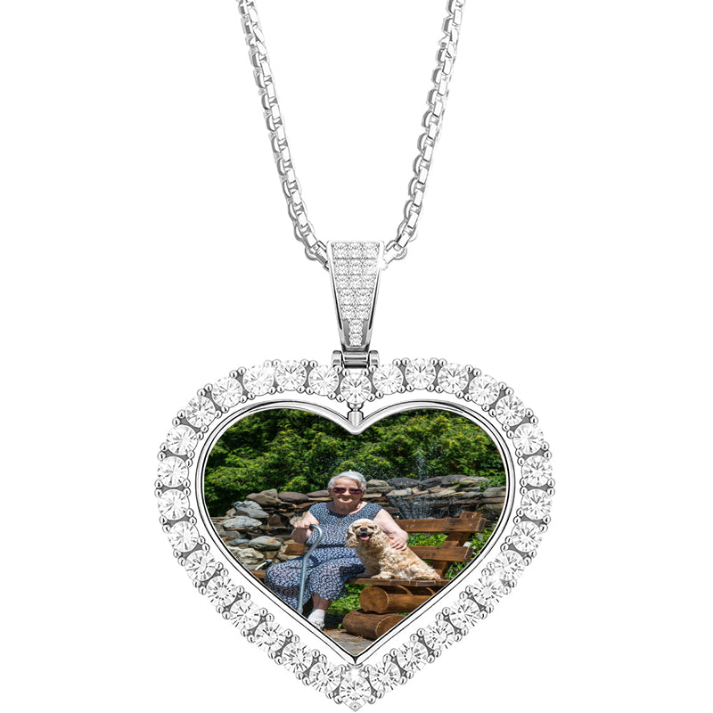 Custom Double Plated Name Necklace, Old English Gothic Font