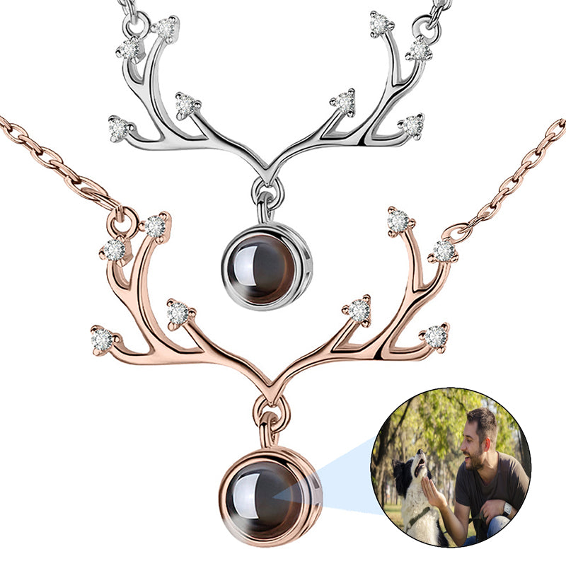 Custom Initial Birthstone Necklace: Over Sterling Silver