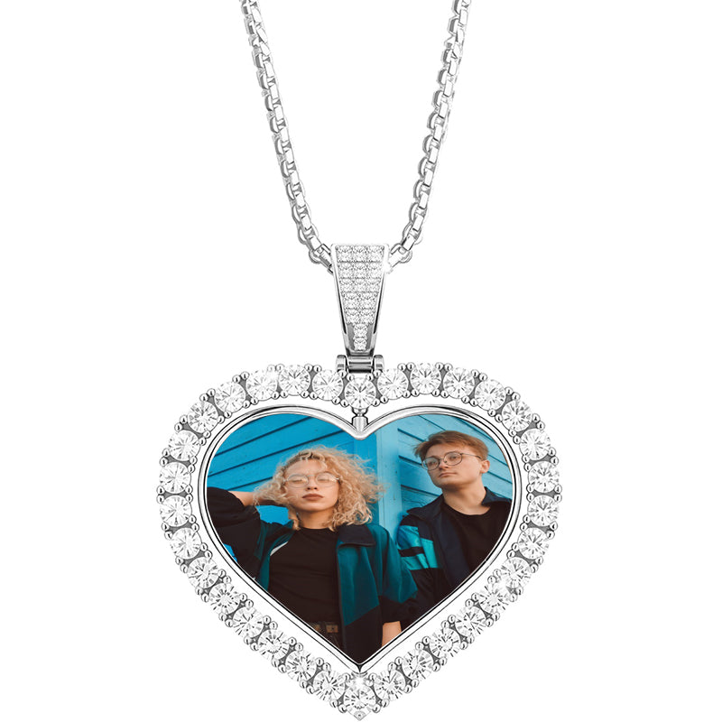 Personalized Diamond Name Necklace: Custom Bling Cursive Nameplate Jewelry