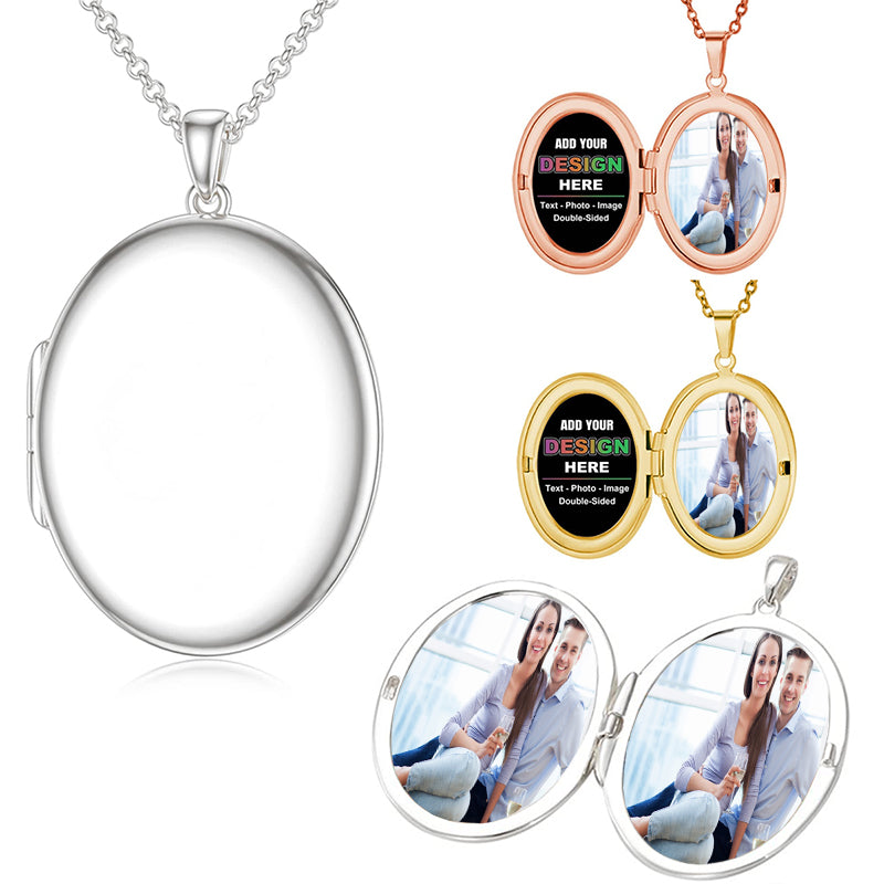 Custom Photo Scrabble Tile Necklace ¨C Pearl, Crystal, and Ribbon Charm