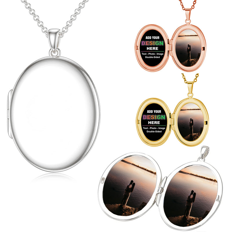 Personalized Name Necklace with Heart: Script Font