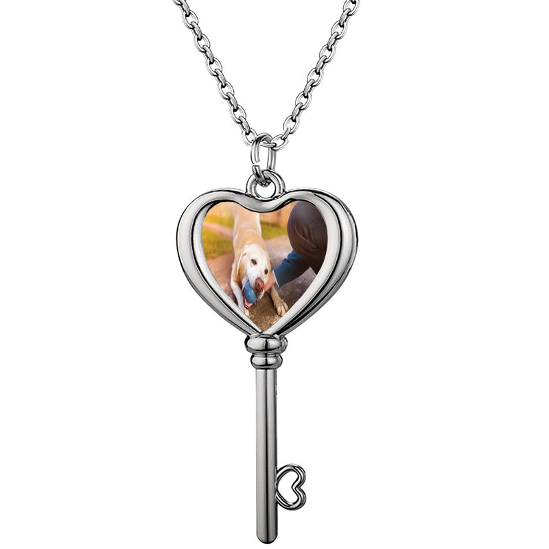 Personalized Disc Necklace: Custom Name Sterling Silver Pendant