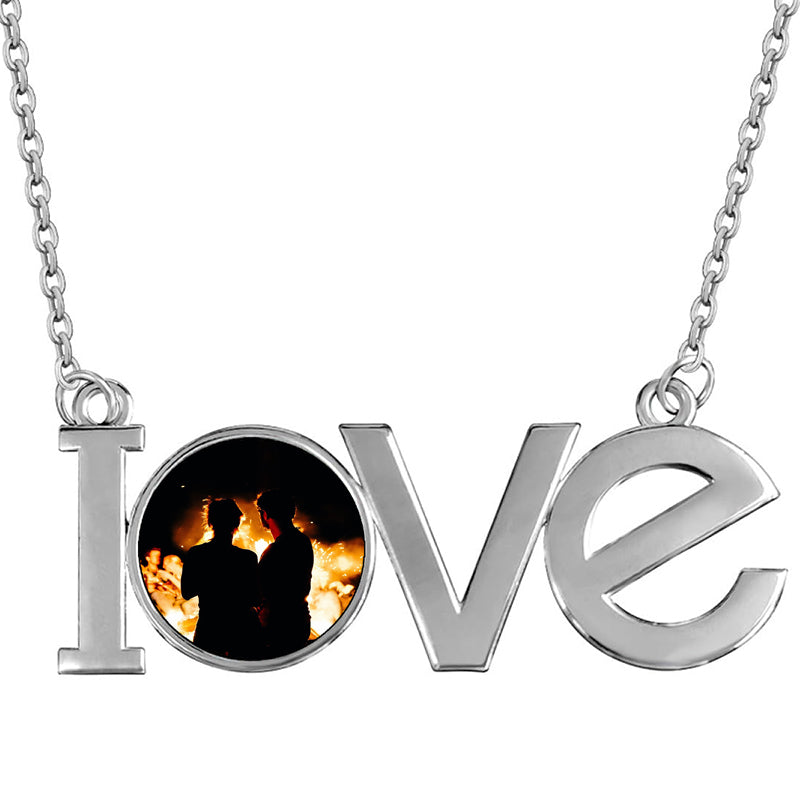 LGBTQI Pride Acrylic Name Necklace Personalized Name Rainbow Jewelry Custom Nameplate Necklace Personalized Jewelry Minimalist Necklace