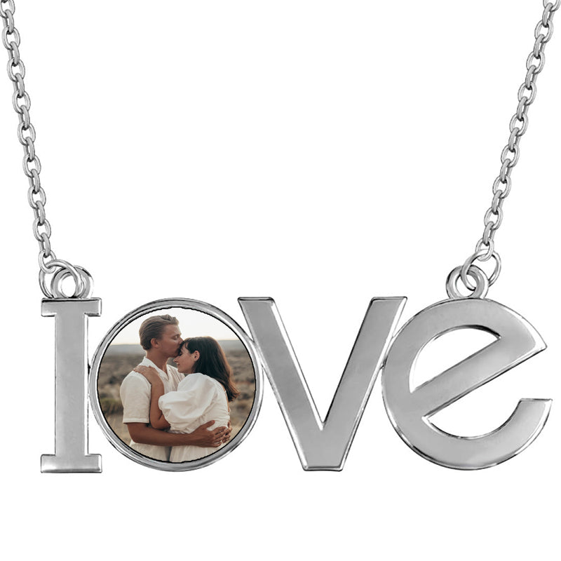 Personalized Photo Charm - 20mm Black Anodized Aluminum | Custom Engraved | Optional Back Text | Memory Charm | Gift for Her | Pet Charm