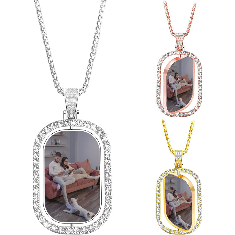 Heart Name Necklace, Silver Name Necklaces, Engraved Heart Family Name Pendants, Custom Made Gifts For Mom/Grandmother, Family Gift