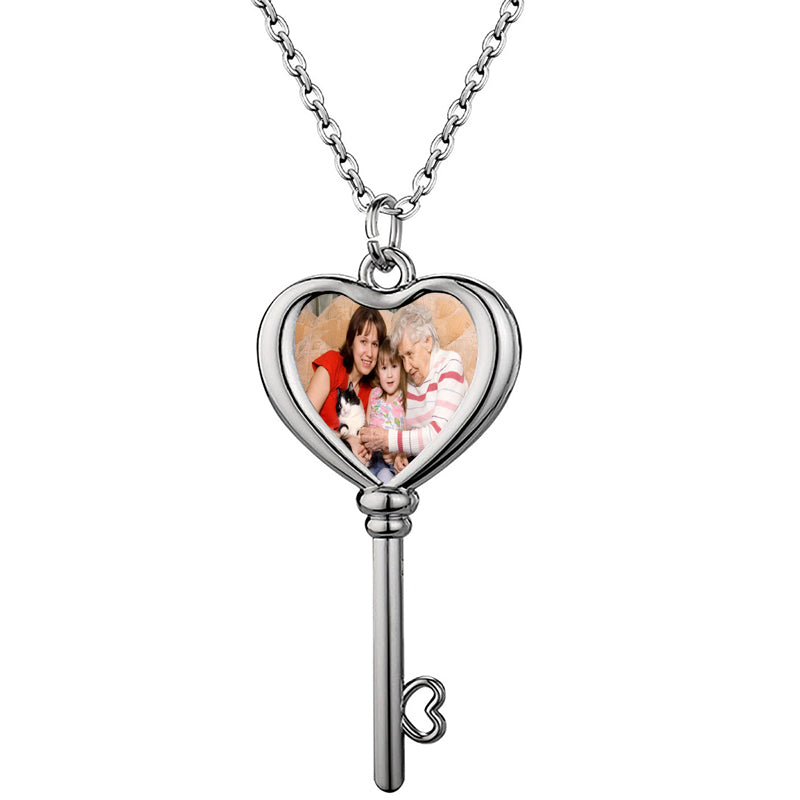 Multi-Heart Pendant Necklace, Custom Family Name Necklace, Personalized Gift for Grandma, Mom's Gift ,Child's Name Necklace, Christmas Gifts