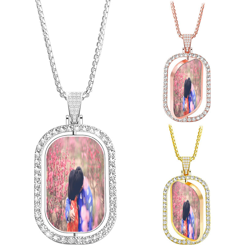 Floral Photo Locket Necklace ¨C Handmade Copper Pendant | Holds 9 Photos, Vintage Keepsake Jewelry, Memory Locket, Unique Gift for Women