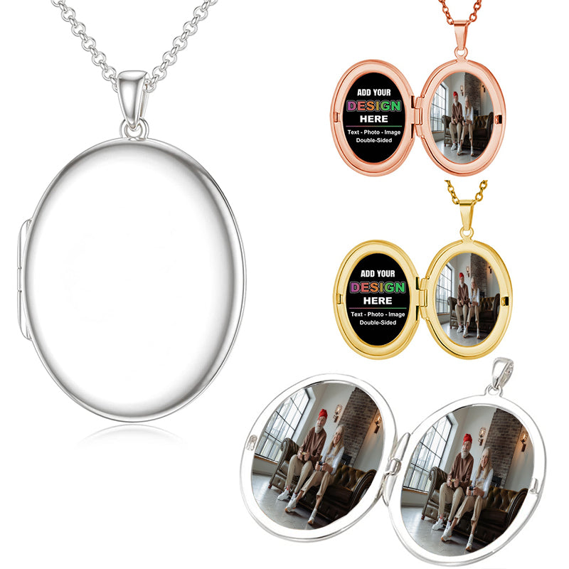 Personalized Flower Diamond Cut Nameplate Necklace - Custom Sterling Silver, & Rose Jewelry Gift