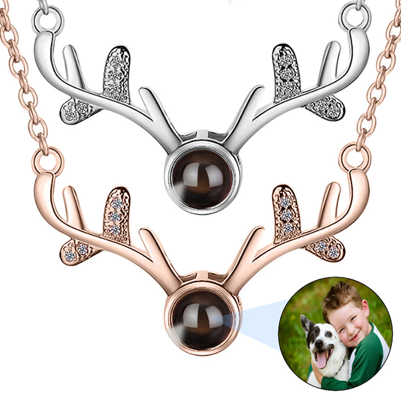 Personalised Micro Paved Diamond Angel Wings Photo Pendant, Custom Photo Necklace, Hip Hop Photo Pendant, Birthday Gift Idea, Christmas Gift