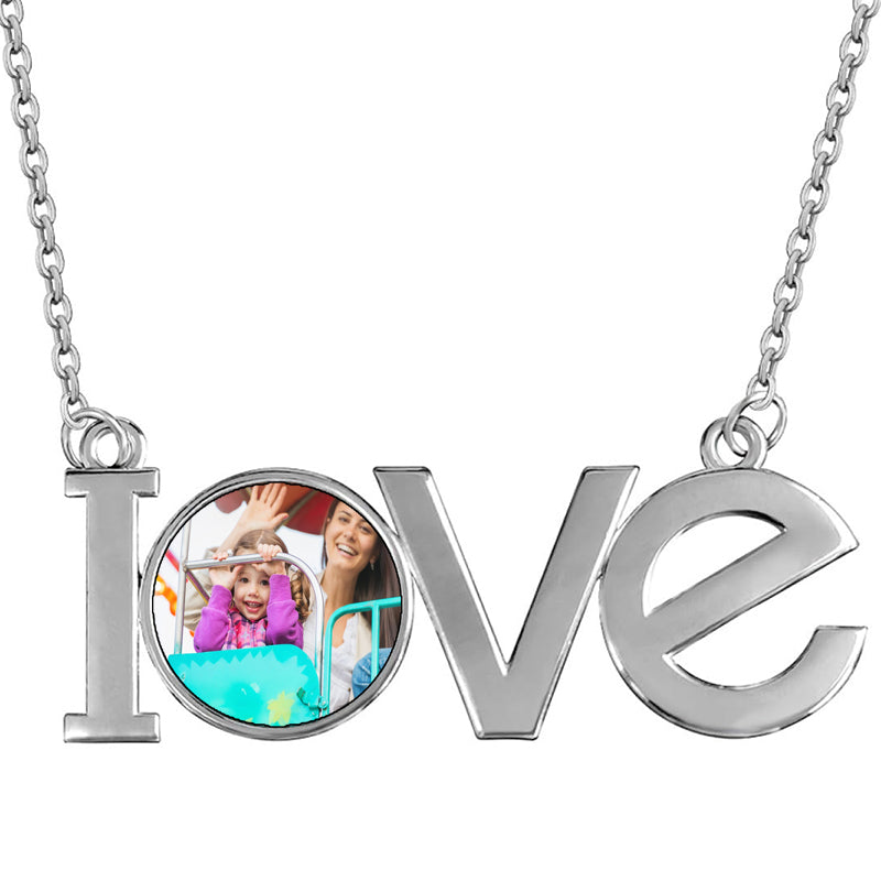 Personalized Envelope Necklace with Picture inside Custom Locket Necklace with Photo Customized Envelope Neckalces with Message Handmade Jewelry Gifts for Women