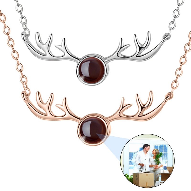 Personalized Photo Necklace ¨C Custom Engraved Picture Pendant, Gift for Mom, Dad, Girlfriend, Anniversary.