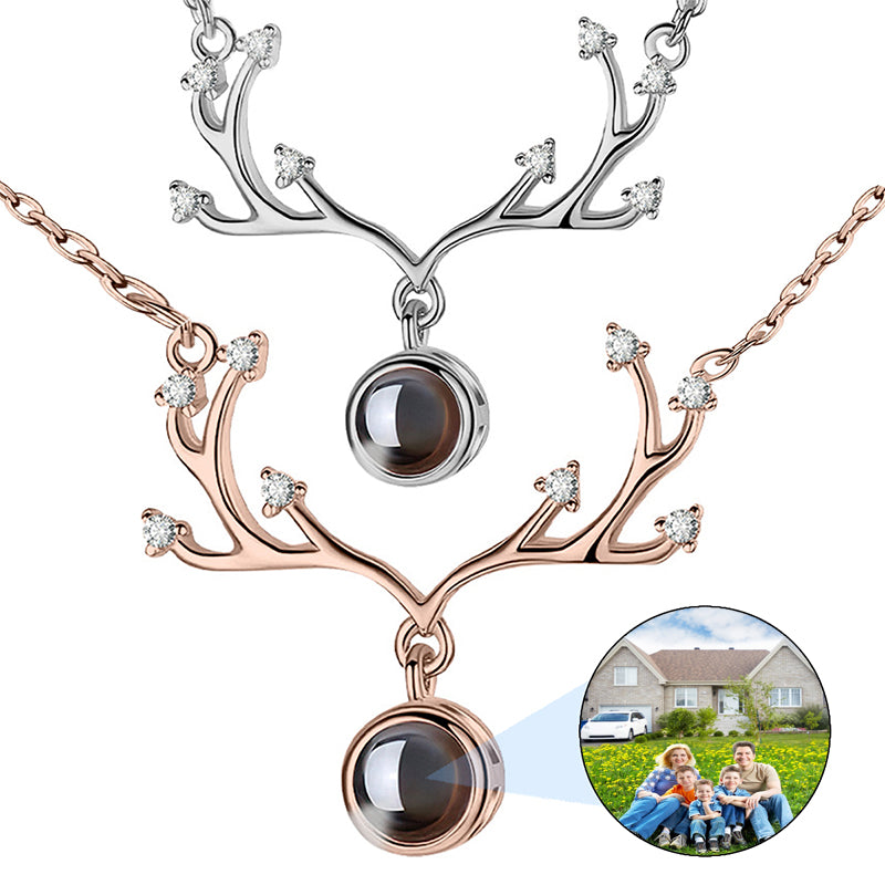 Custom Photo Locket Necklace for Women, Memorial Heart Pendant Holds Pictures Gifts for Christmas Xmas, Personalized Photo Necklace Gift for Girlfriend Wife Mom Grandma