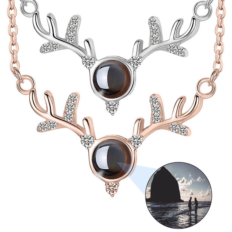 North Star Heart Locket Necklace Filled, Memorial Photo Pendant Necklace, Secret Necklace, Graduation Gift for Her