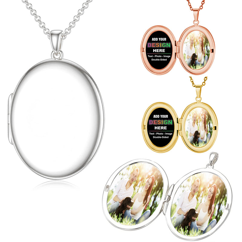 Double Plated Custom Name Necklace: Bling Personalized Jewelry