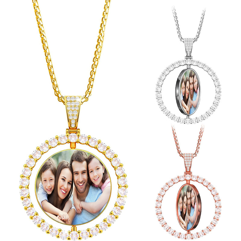 Custom Monogram Necklace for Women, Personalized Sterling Silver 925/ Plated Square Letter Nameplate Jewelry Gifts