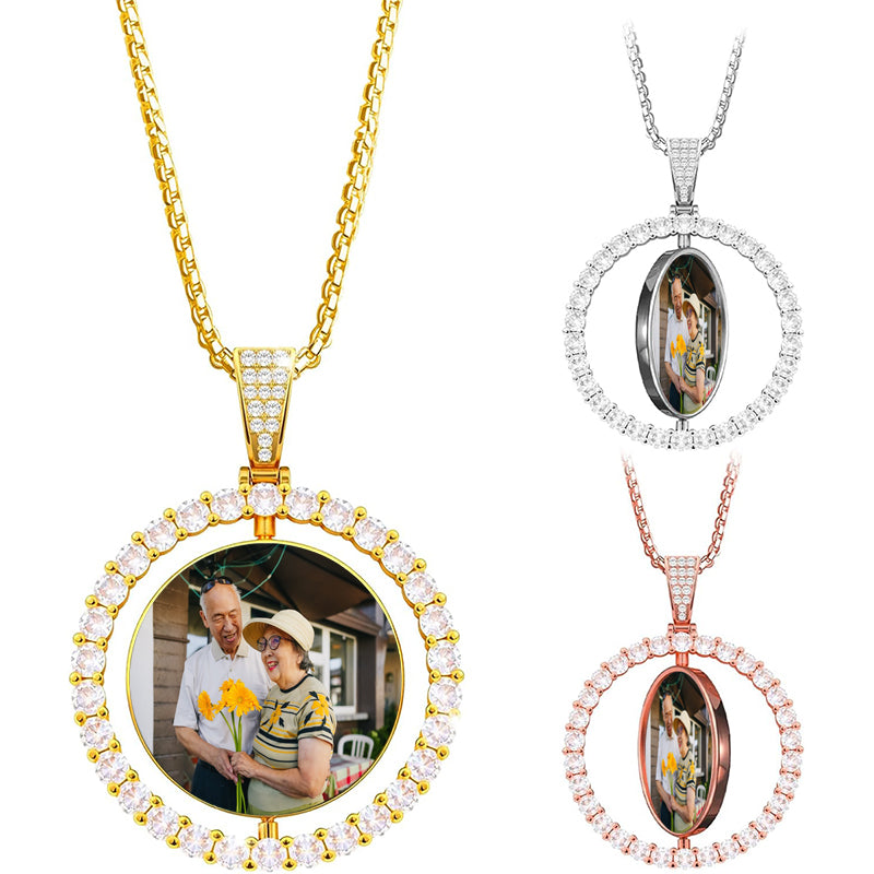 Personalized Cross Locket Necklace with Photo, Custom Engraved Memorial Jewelry, Photo Necklace, Religious Keepsake Jewelry