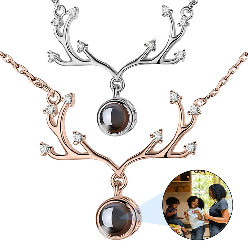 Custom Silver Necklace Heart Locket Necklace, Custom Engraved Necklace Dog Photo Necklace Personalized Gifts Gift for Mom Christmas Necklace