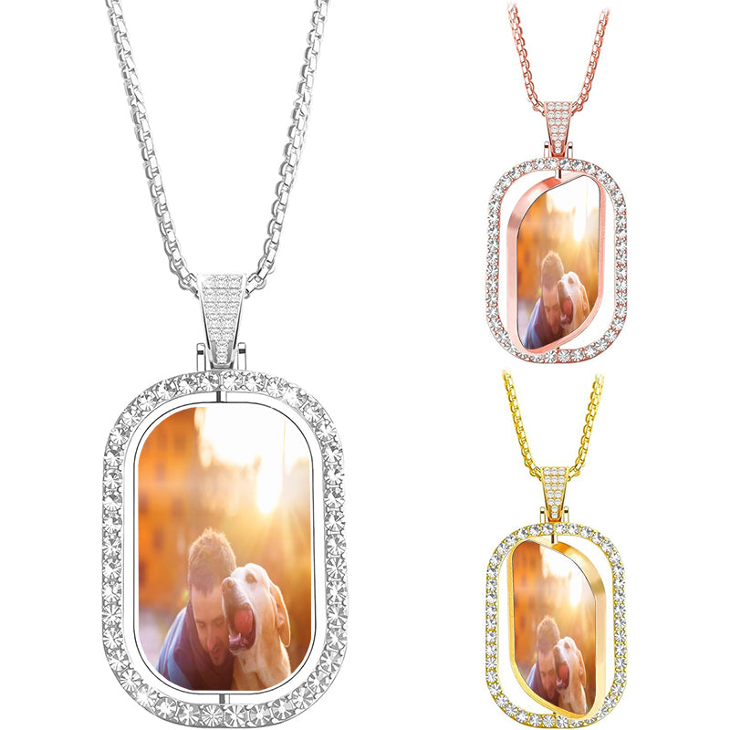 Custom Birthstone Name Necklace for Women Nameplate Customized Jewelry Plated Personalized Birthstone Pendant Necklaces Birthday Gift