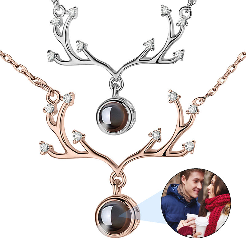 Custom Photo Necklace with Cross - Personalized Photo & Text Necklace, Men's Memorial Dog Tag Necklace, Best Gifts for Him,Father's Day Gift