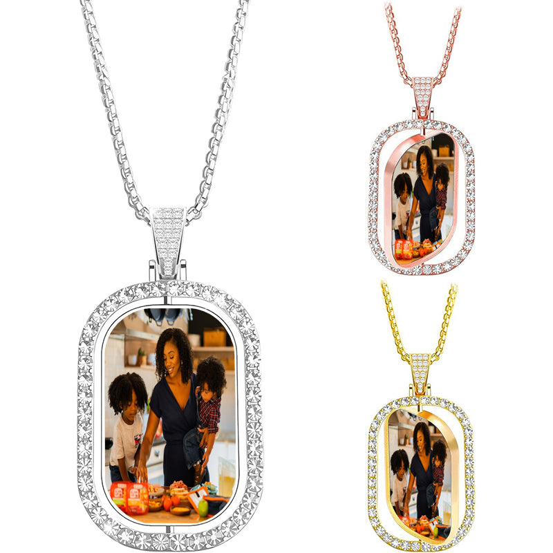 Angel Wings Necklace With Hidden Photo | Necklace With Picture | Couple Photo Necklace | Gift For Her | Angel Necklace | Picture Locket