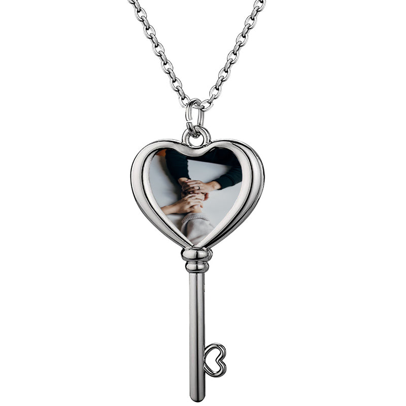 Engraved Miami Cuban Link Chain- 4mm Waterproof Silver Monogram Necklace For Men