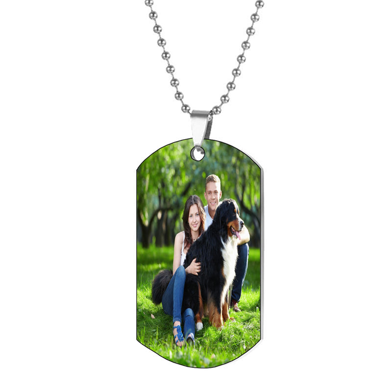 Horseshoe Projection Necklace, Memorial Necklace, Custom Projection Necklace with Picture, Photo Projection Necklaces, Birthday Gift for Mom