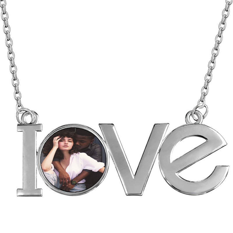 Filled Personalized Name Necklace Engraved Text Bar Women Men Necklace WATERPROOF Everyday Jewelry Christmas Gift For Her Mom