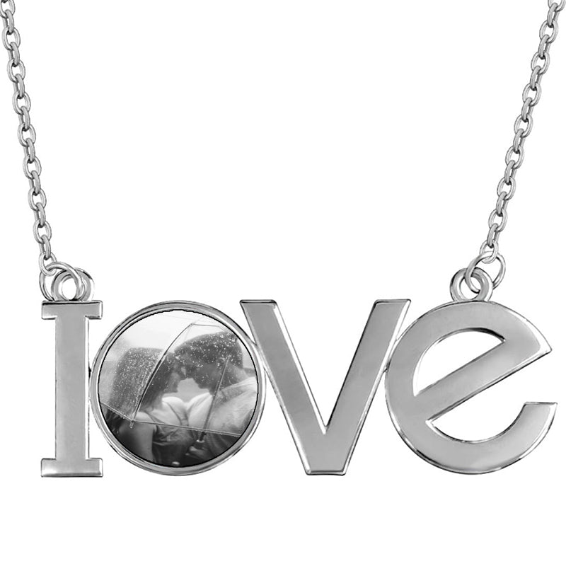 Personalized Heart Locket- Custom Photo Necklace- Personalized Gifts for Beloved -Memorial Heart Locket- Family Photo Locket Necklace"