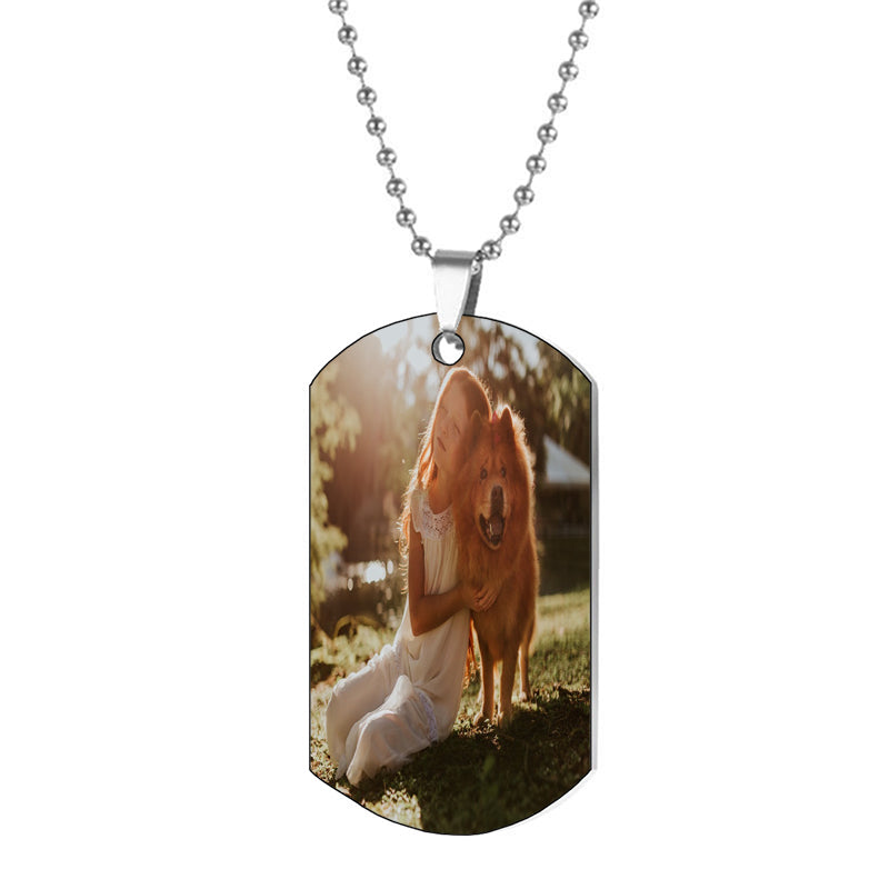 Bbay Character Custom Name Necklace, Cartoon Personalized Necklace, Kids Nameplate Custom Necklace, Customized Children Christmas Gift