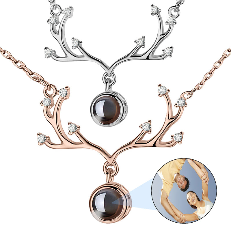 Clover Necklace for Women Plated Stainless Steel Four Leaf Clover Necklace Lucky Simple Dainty Jewelry