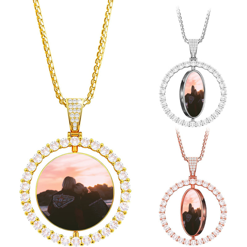 Custom Military Dog Tags Laser Engraved Personalized Photo Picture