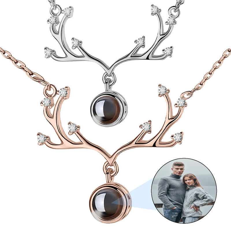 Personalized Heat-Activated Photo Necklace: Color Changing Hidden Picture