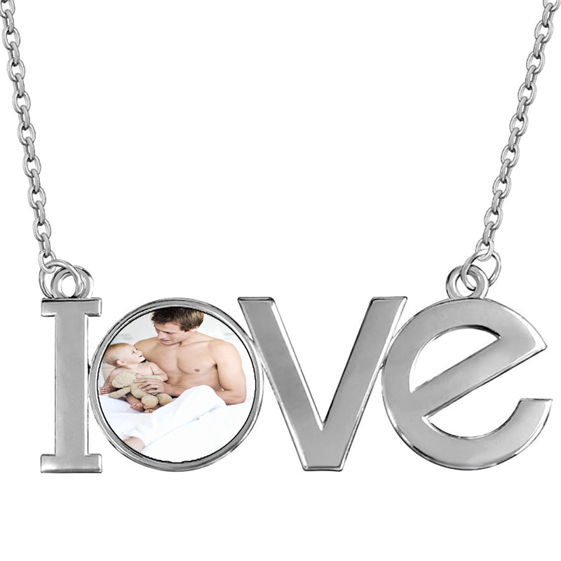 Custom Pet Picture Necklace, Dog Photo Necklace, Pet Memorial Gift, Dog Keepsake, Cat Jewelry, Personalized Gift For Pet Lover, Pet Tribute