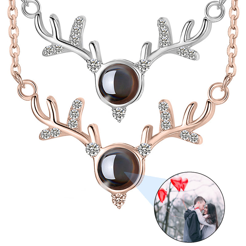 Custom Asymmetrical Double Initial Necklace ¨C Letters