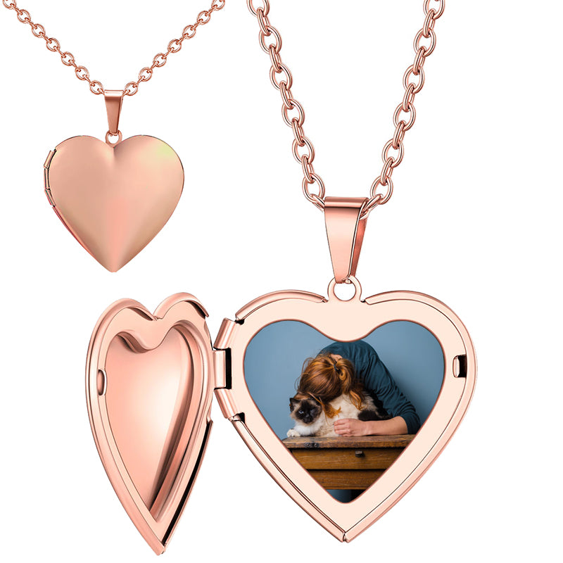 Custom Photo Necklace, Personalized Picture Pendant, Memorial Jewelry, Wedding Gift, Pet Loss Necklace, Anniversary & Christmas Gift