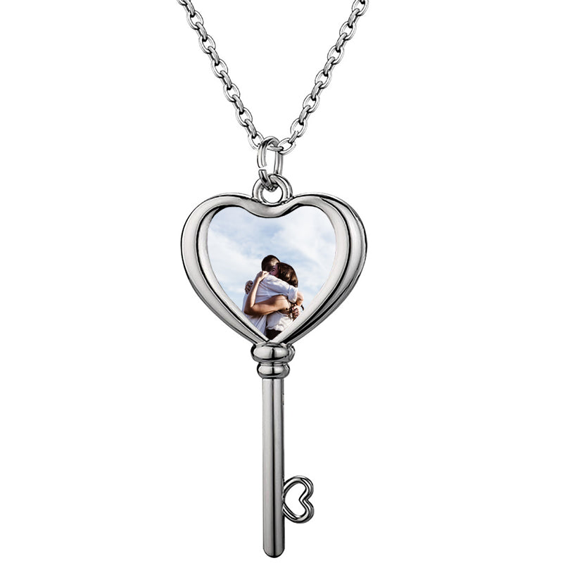 Personalized Picture Necklace ? Sun Flower Photo Inside Picture Necklace ?Pet Memorial Jewelry ? Gift for Mom?Memorial Gift?Anniversary gift