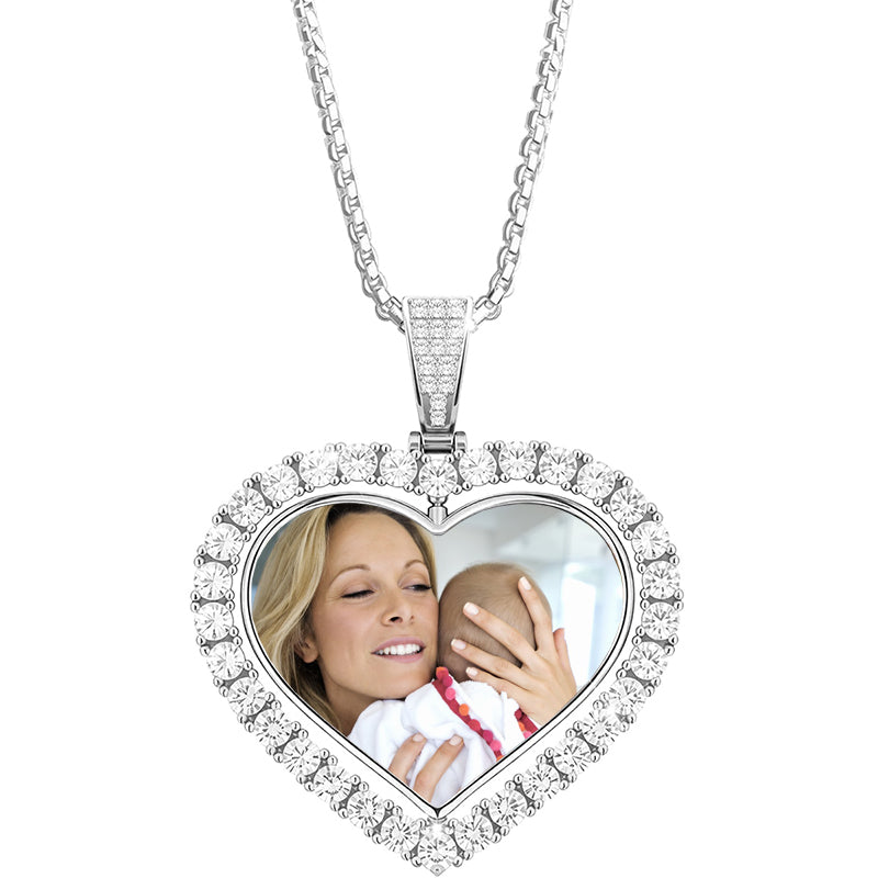 Cremation Locket Necklace For Ashes Of Loved One Carry Photo Glass Memorial Urn Jewelry 316L Stainless Steel Keepsake Gifts