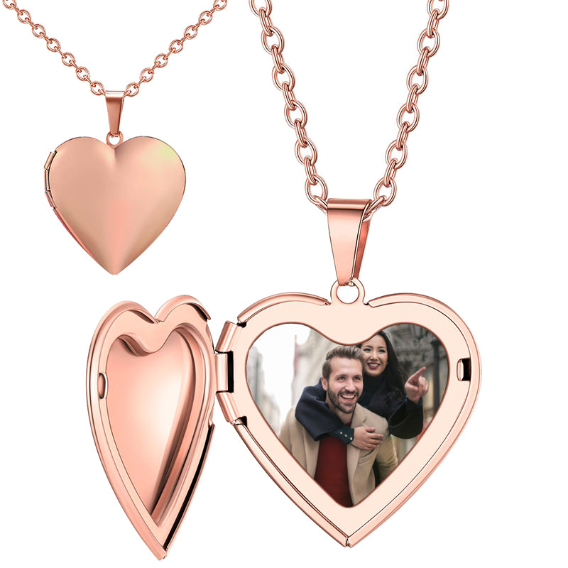 Custom Eye Photo and Text Engraved Necklace, Personalized Eyes Double - sided Necklaces Stainless Steel Customized Gift for Loved One