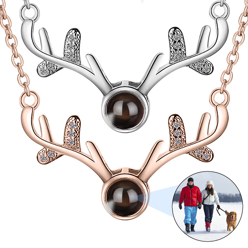 Personalized Linked Circle Necklace, Family Name Necklace, Interlocking Rings Gift for Mom, Grandma Gift, Christmas Gift, Stacking Jewelry