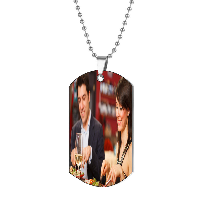 Perosonalized Nameplate Necklace: Dainty Carrie Necklace, Script Pendant