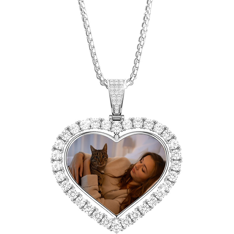 Personalized necklace with engraving ¨C angel wings & desired text | Silver-colored stainless steel | Guardian angel | Remembrance | Baptism gift