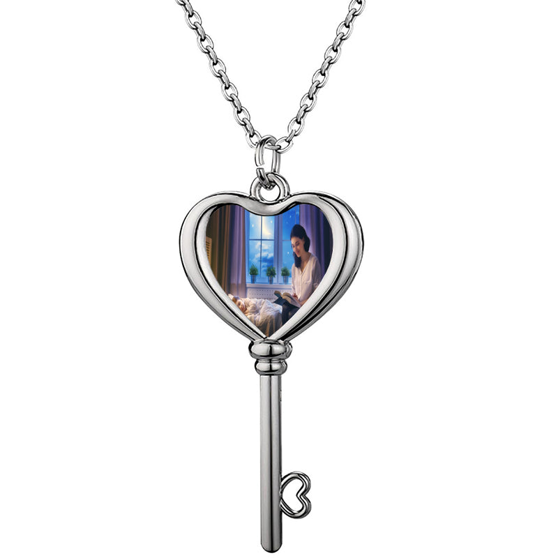 Custom Pet Portrait Necklace, Engraved Photo Pendant, Pet Memorial Jewelry, Personalized Pet Gift for Her, Cat Dog Keepsake, Pet Lover Gift