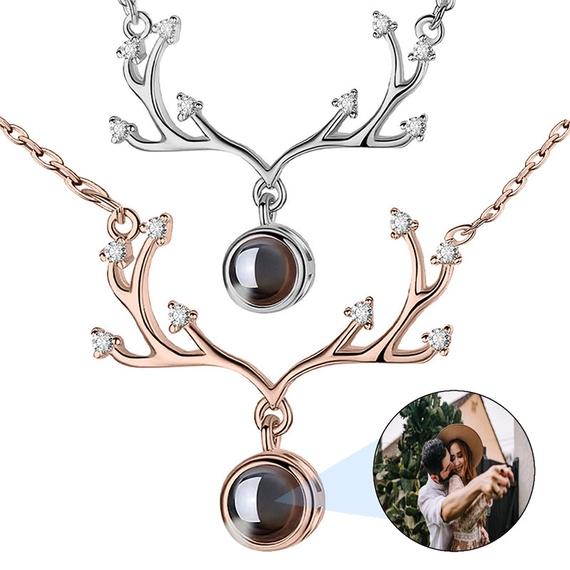 Dainty Monogram Necklace: Personalized Sterling Silver, , Minimalist Jewelry